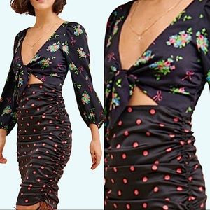 FOR LOVE AND LEMONS Wilson Midi Dress